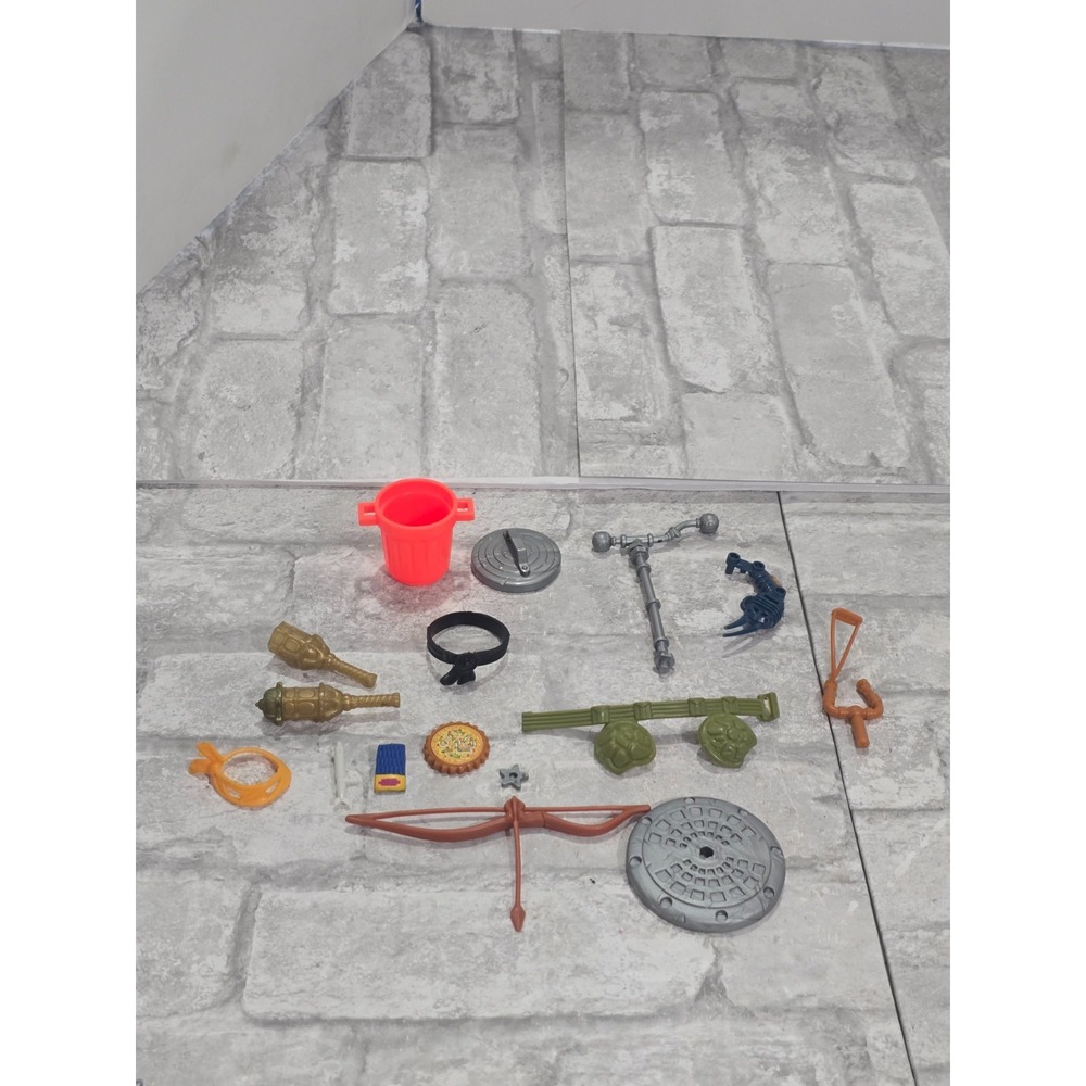 TMNT Miscellaneous Action Figures Accessories Grand Slammin Star Pizza Trash Can